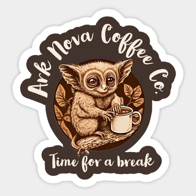 Ark Nova Coffee Co. Sticker by Board Games